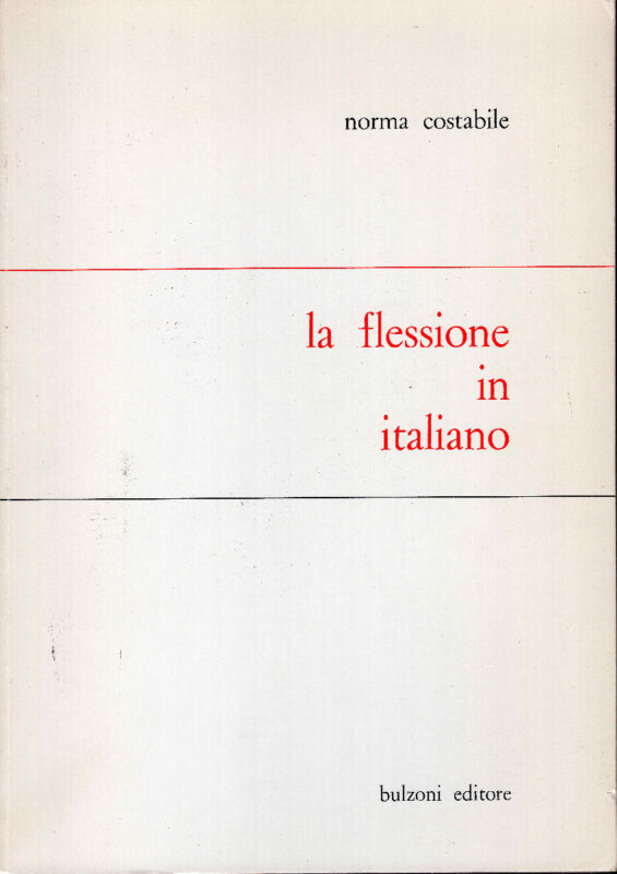 La flessione in italiano