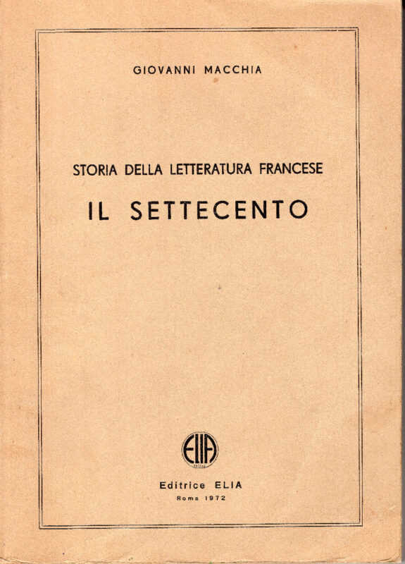 Storia della letteratura francese: il Settecento
