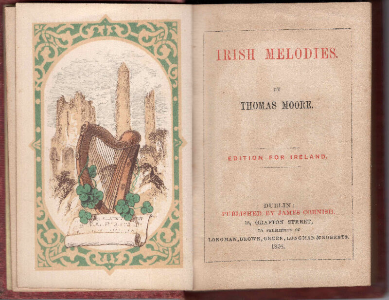 Irish melodies. Edition for Ireland