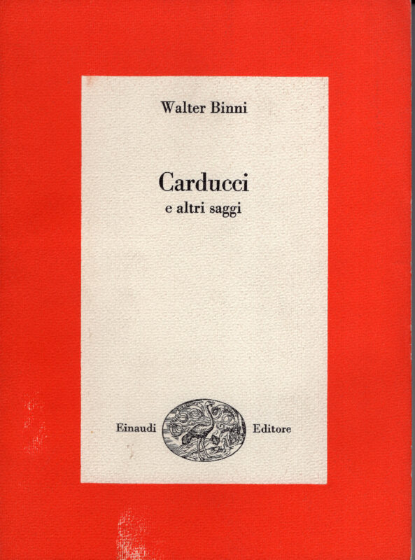 Carducci e altri saggi