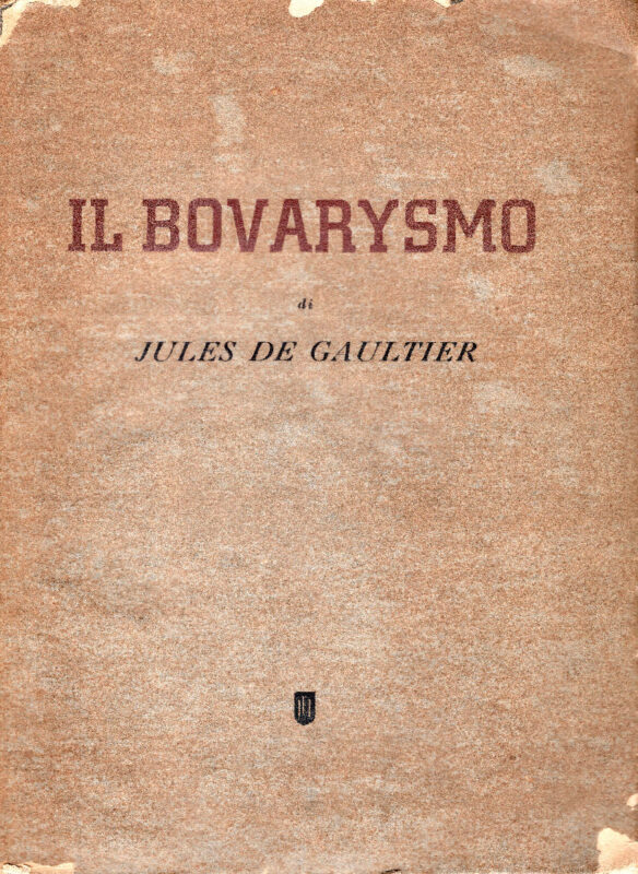 Il Bovarysmo