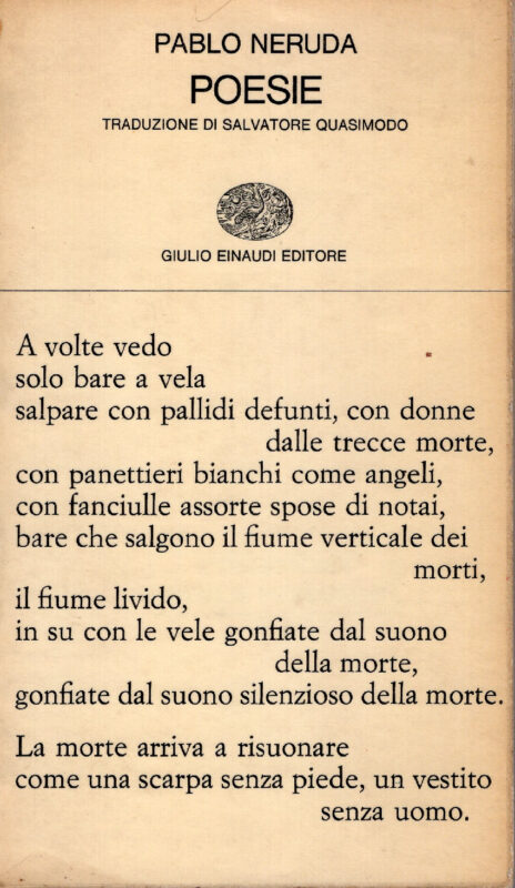 Poesie. Testo spagnolo a fronte. Traduzione di Salvatore Quasimodo
