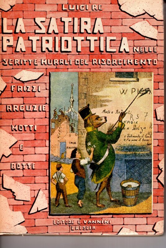 La satira patriottica nelle scritte murali del Risorgimento : frizzi, arguzie, motti e botte