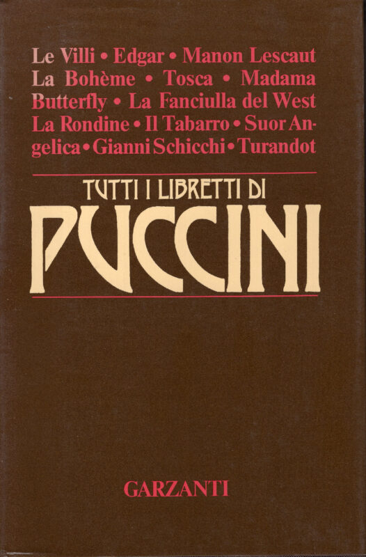Tutti i Libretti di Puccini