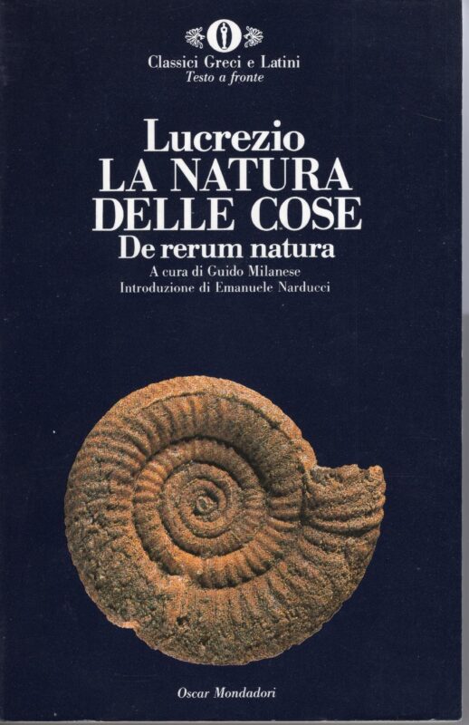 La natura delle cose, a cura di Guido Milanese ; introduzione di Emanuele Narducci