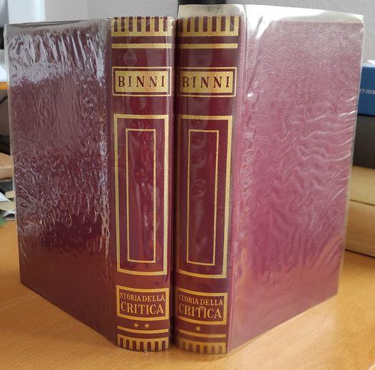 I classici italiani nella storia della critica. Vol. I: Da Dante al Marino. Vol. II: Da Vico a D'Annuncio.