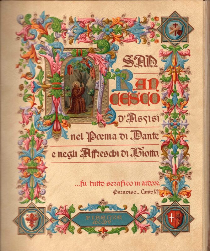 San Francesco d'Assisi nel poema di Dante e negli affreschi di Giotto