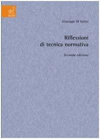 Riflessioni di tecnica normativa