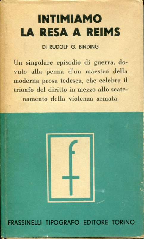 Intimiamo la resa a Reims,  versione diretta dal tedesco