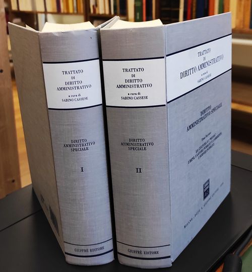 Trattato di diritto amministrativo. Diritto amministrativo speciale.  1 Le funzioni di ordine, le funzioni del benessere, il lavoro e le professioni. 2 Il lavoro e le professioni, la cultura e i media, i beni, i lavori pubblici e l'ambiente