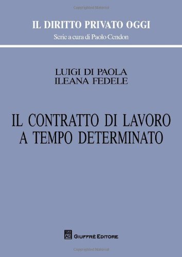 Il contratto di lavoro a tempo determinato