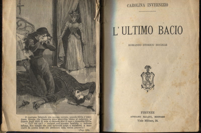 L' ultimo bacio. Romanzo storico sociale
