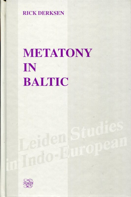 Metatony in Baltic