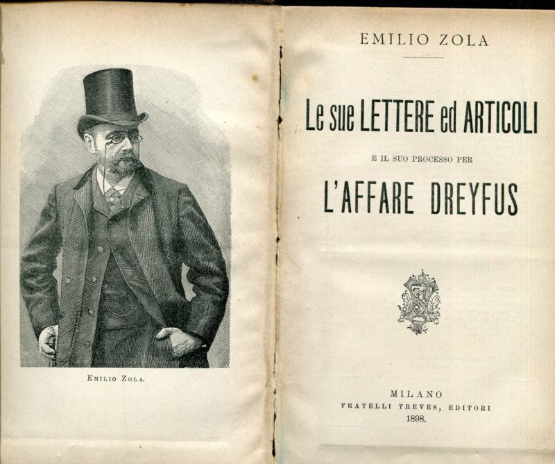 Le sue Lettere ed articoli e il suo processo per l'affare Dreyfus. Volume 1 e 2