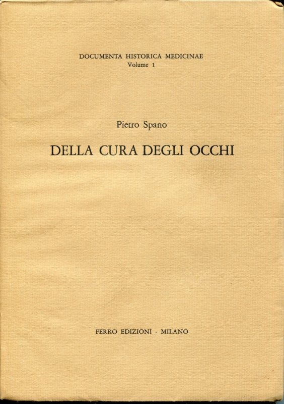 Volgarizzamento del trattato della cura degli occhi, a cura di Francesco Zambrini