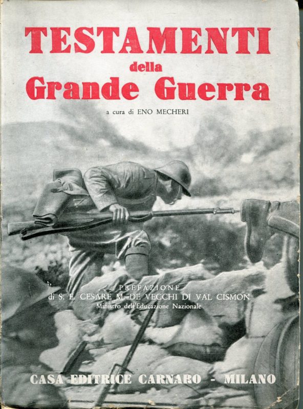  Testamenti della grande guerra