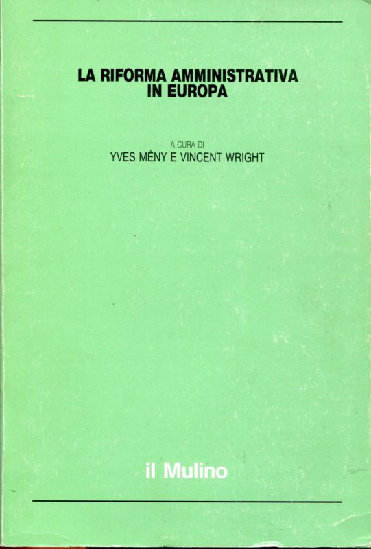 La riforma amministrativa in Europa