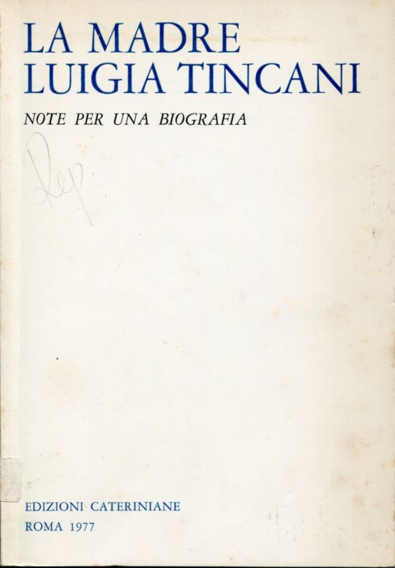  La Madre Luigia Tincan