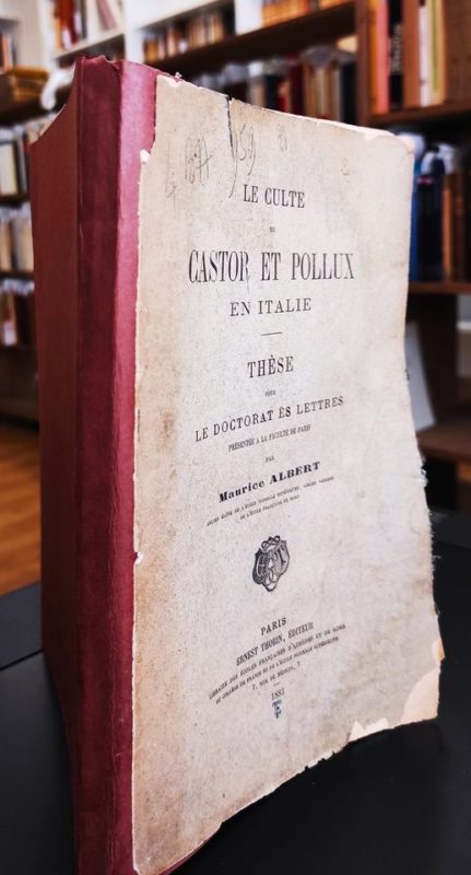  Le culte de Castor et Pollux en Italie