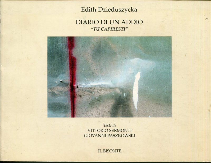 Diario di un addio "Tu capiresti". Testi di Vittorio Sermonti e Giovanni Paszkowski. Testo italiano e francese.