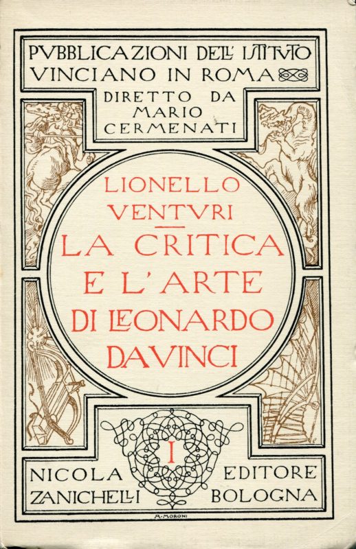 La critica e l'arte di Leonardo da Vinci
