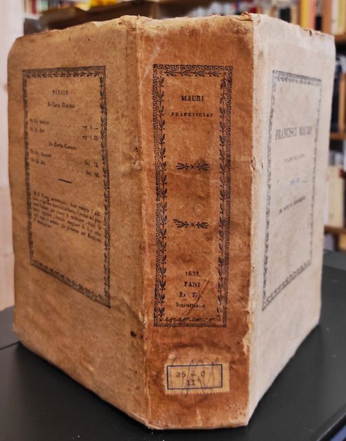 Francisci Mauri Hispellatis minoritae Francisciados libri 13. annotationibus historicis et criticis inlustrati a Raphaele Francolinio .. addito nunc primum Hymno Italico Dantis Alighierii in laudem D. Francisci Asisinatis cum selectis variorum atque amplissimis eiusdem canonici commentarii
