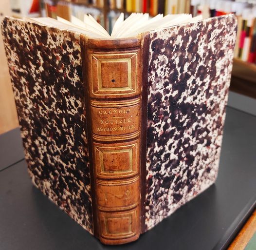 Notizie astronomiche di Antonio Cagnoli adattate all'uso comune vol. 1.  e 2.
