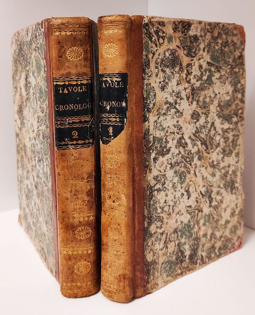 Tavole cronologiche della storia universale dal principio del mondo fino ai tempi nostri. Tomo primo e secondo