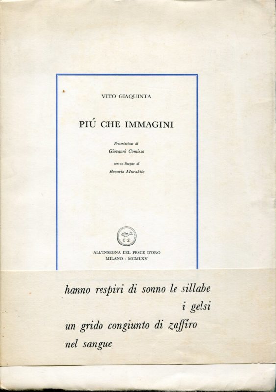 Più che immagini, Ed. di 500 esemplari numerati