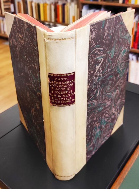 Patti lateranensi, convenzioni e accordi successivi fra il Vaticano e l'Italia fino al 31 dicembre 1945