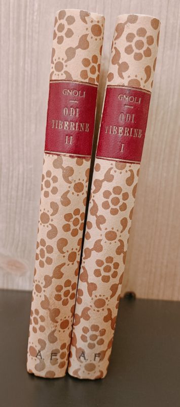 Vecchie e nuove odi tiberine. Vol. 1 e 2.