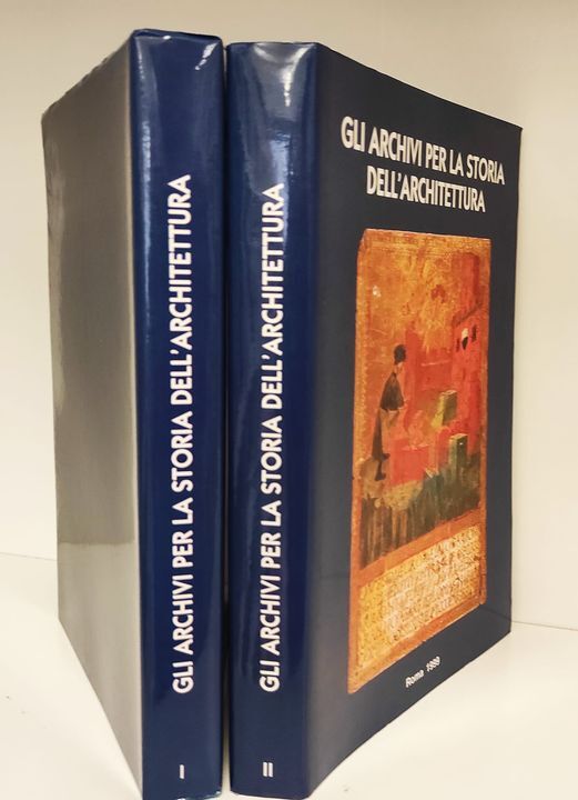 Gli archivi per la storia dell'architettura. Atti del convegno internazionale di studi (Reggio Emilia, 4-8 ottobre 1993). 2 Volumi