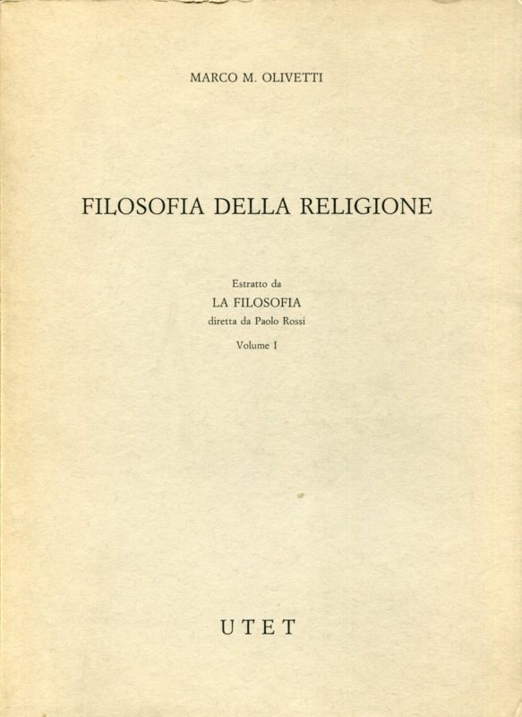 Filosofia della religione. Estratto