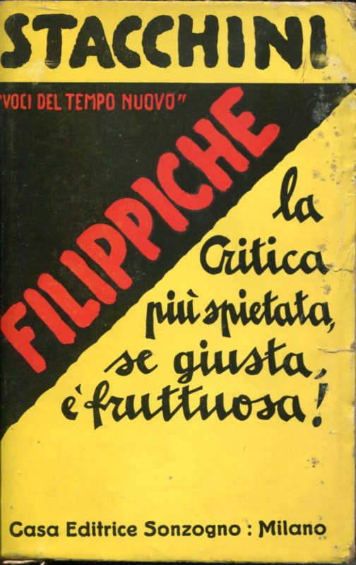 Filippiche. La critica piÃ¹ spietata se giusta Ã¨ fruttuosa