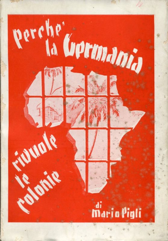 PerchÃ© la Germania rivuole le colonie.