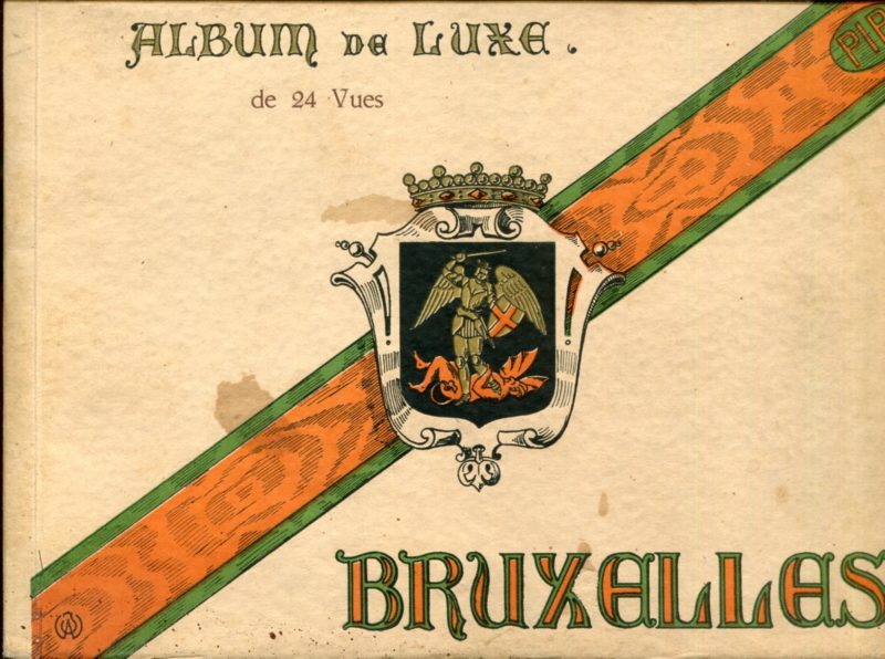 Album de luxe de 24 vues Bruxelles