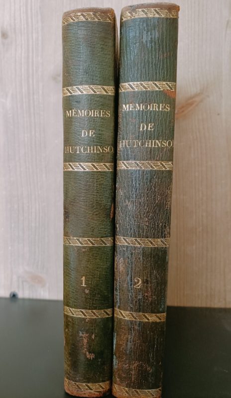 MÃ©moires de Mistriss Hutchinson. Tome premier - second. Collection des mÃ©moires relatifs Ã  la rÃ©volution d'Angleterre