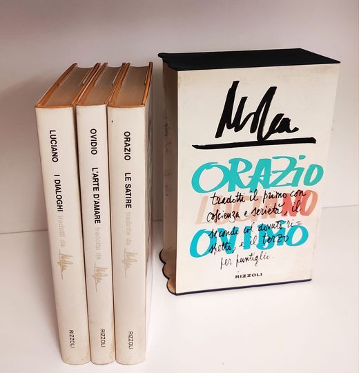 Orazio. Luciano. Ovidio. Tradotti il primo con coscienza e serietÃ , il secondo col dovuto rispetto, e il terzo per puntiglio. Orazio. Le satire. Luciano. I dialoghi. Ovidio. L'arte di amare