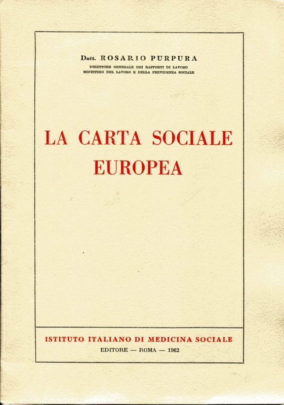 La Carta Sociale Europea
