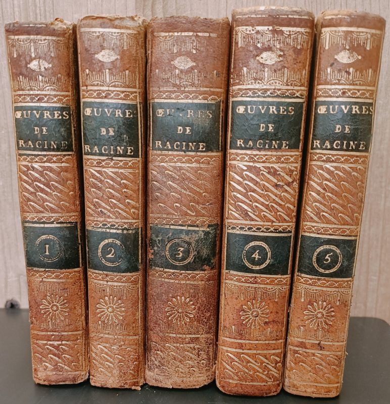 Oeuvres de Jean Racine. Tome premier - cinquiÃ¨me. 4Â° tirage