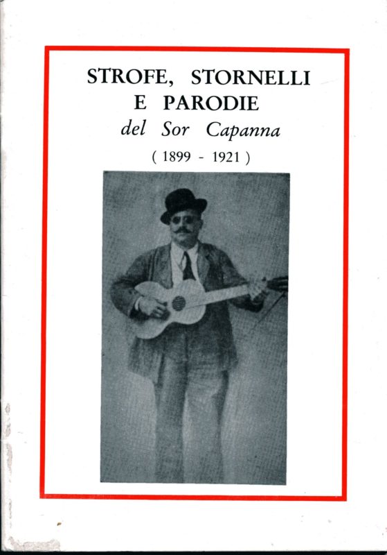 STROFE STORNELLI E PARODIE del Sor Capanna 1899-1921