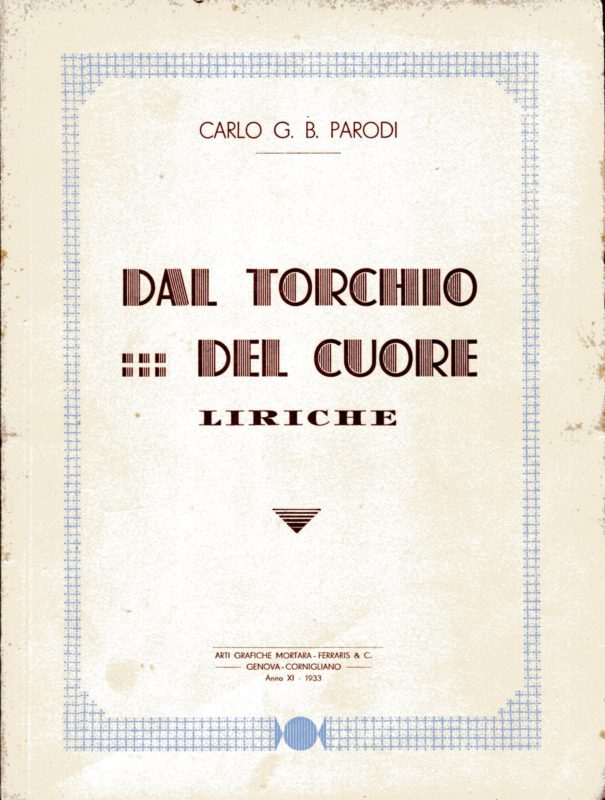 Dal torchio del cuore : Liriche