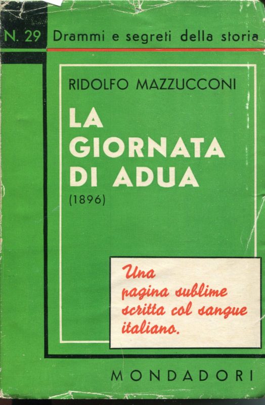 La giornata di Adua : 1896