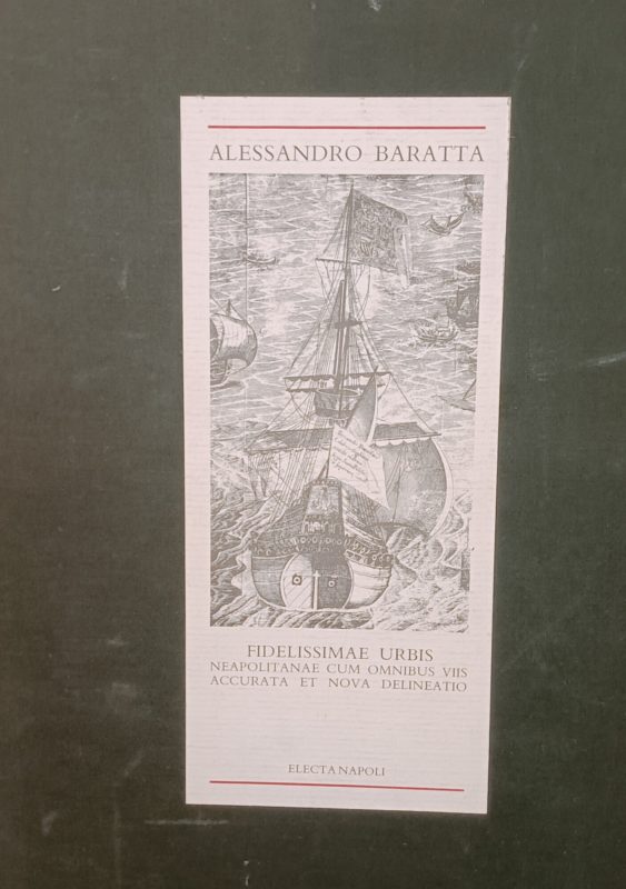 Fidelissimae urbis. Neapolitanae cum omnibus voos accurata et nova delineatio. Riproduzione in facsimile della veduta della citt?? dell'edizione del 1629. Riproduzioni in scala 1:1
