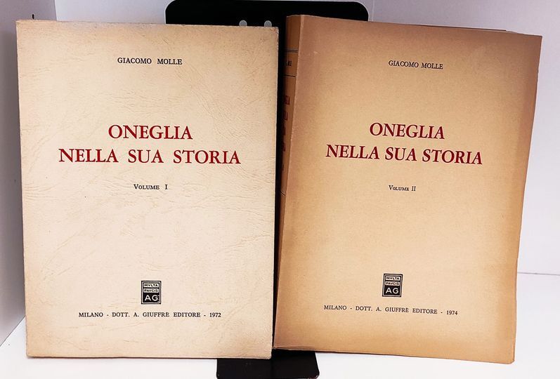 Oneglia nella sua storia, volume 1 e 2