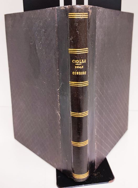 Commentario pratico delle censure latae sententiae oggid?? in vigore nella Chiesa.   4. ed. notabilmente accresciuta