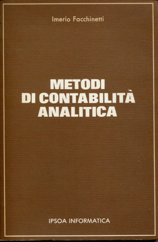 Metodi di contabilit?? analitica
