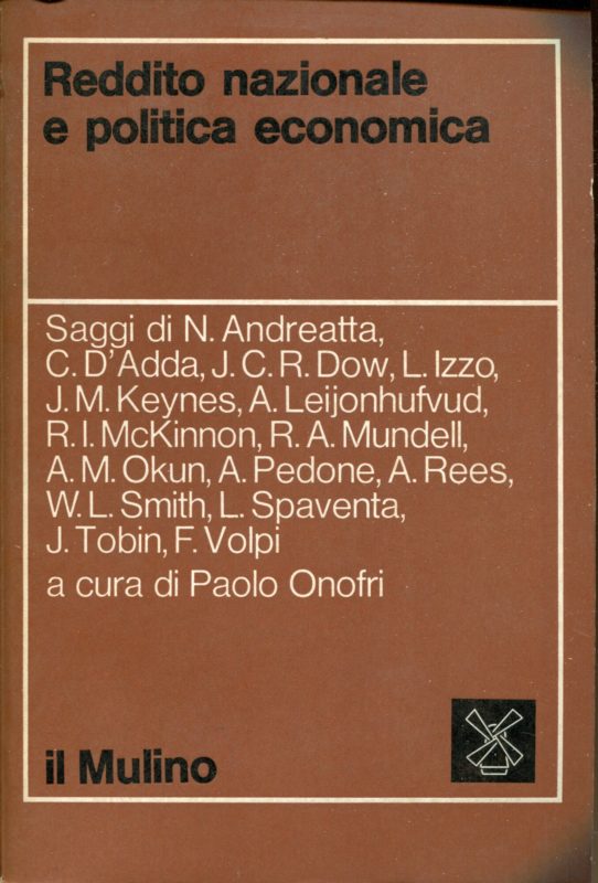 Reddito nazionale e politica economica