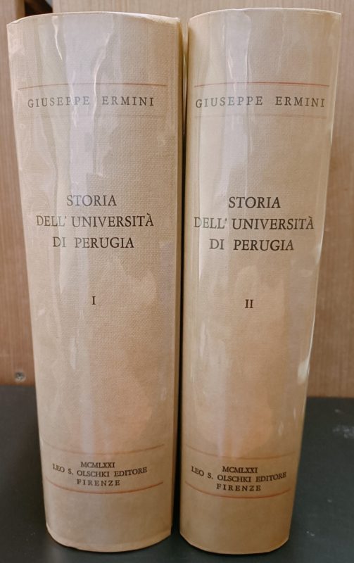 Storia dell'Universit?? di Perugia. Volumi I-II