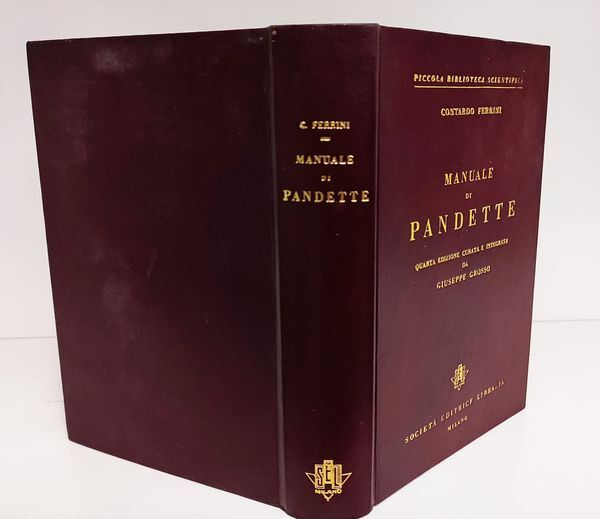 Manuale di Pandette,  curata e integrata da Giuseppe Grosso